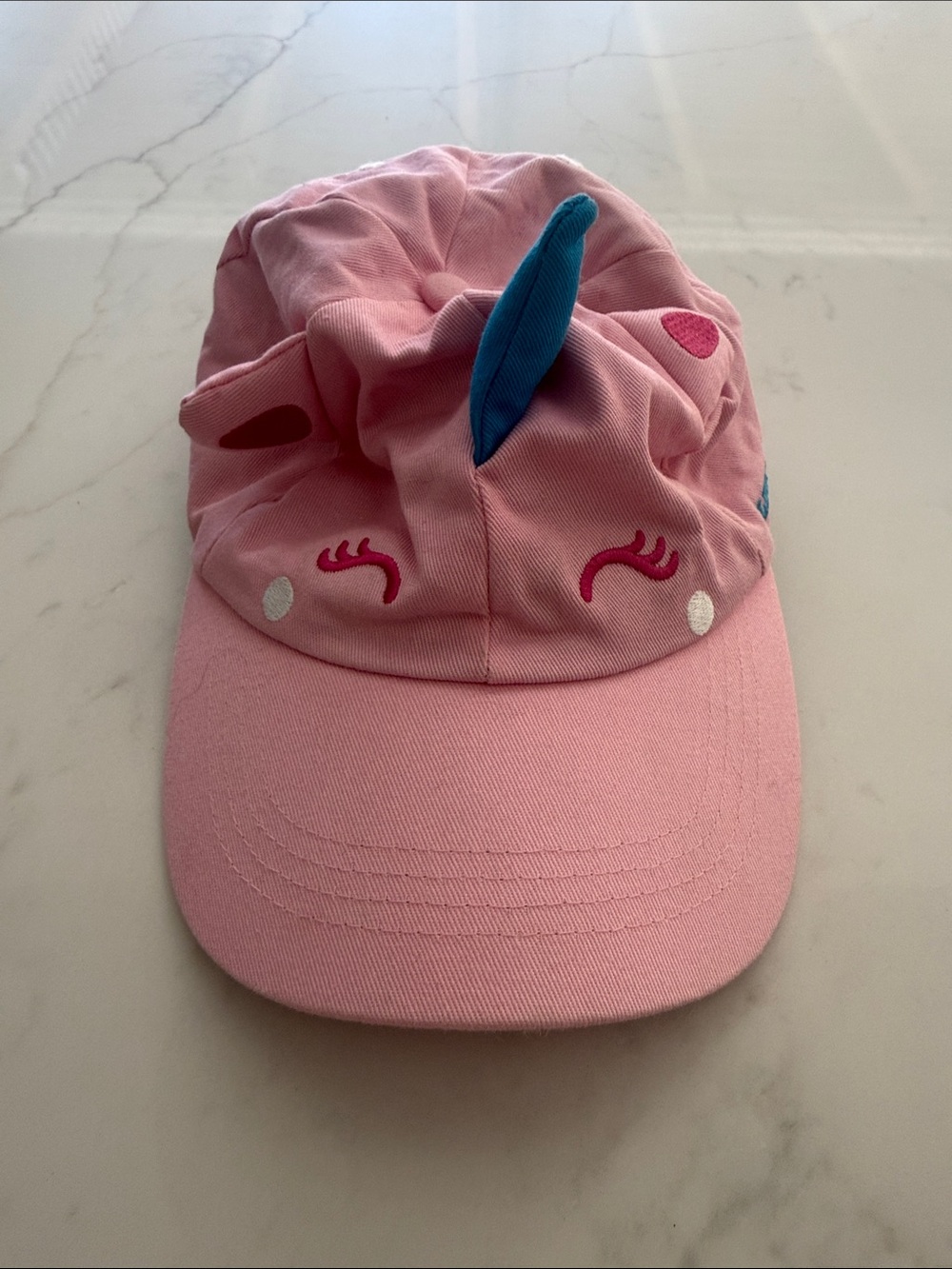 Adorable girls LEGOLAND unicorn hat